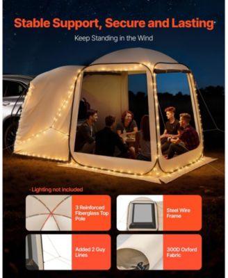 Pop-Up SUV Tailgate Screen House Tent