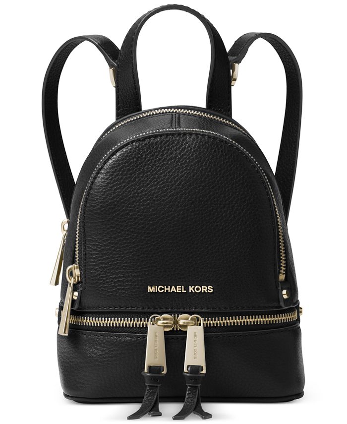 Michael Kors Rhea Zip Mini Messenger Backpack & Reviews - Handbags &  Accessories - Macy's