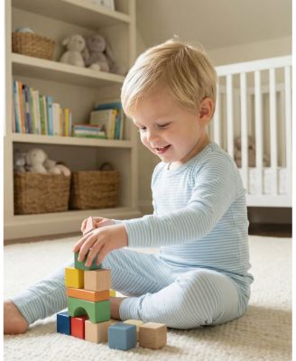 Baby Boys Seaside Stripe Pajama Set