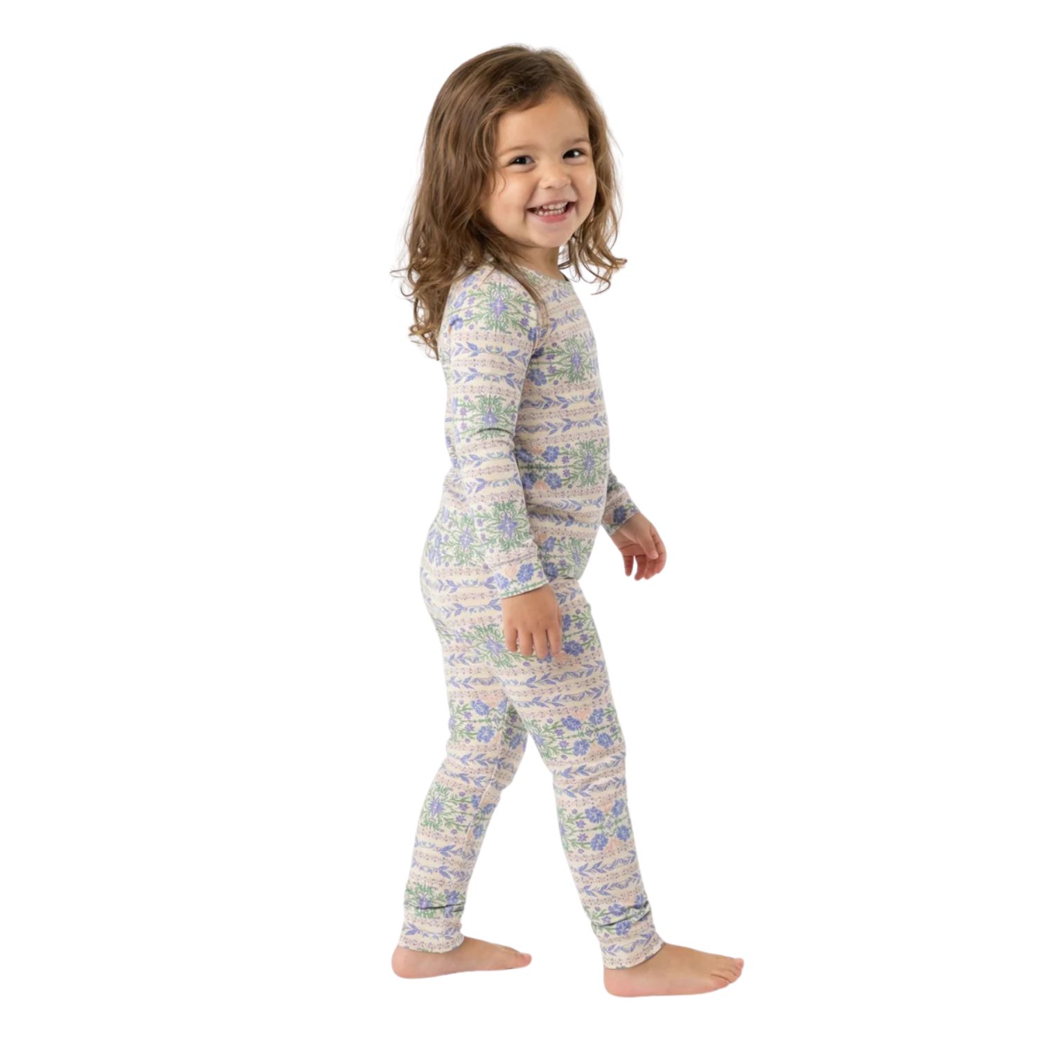 Baby Girls Spring Cascade Pajama Set