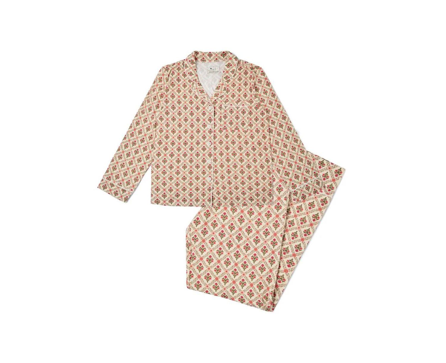 Women's Holly Trellis Bamboo Pajama Set