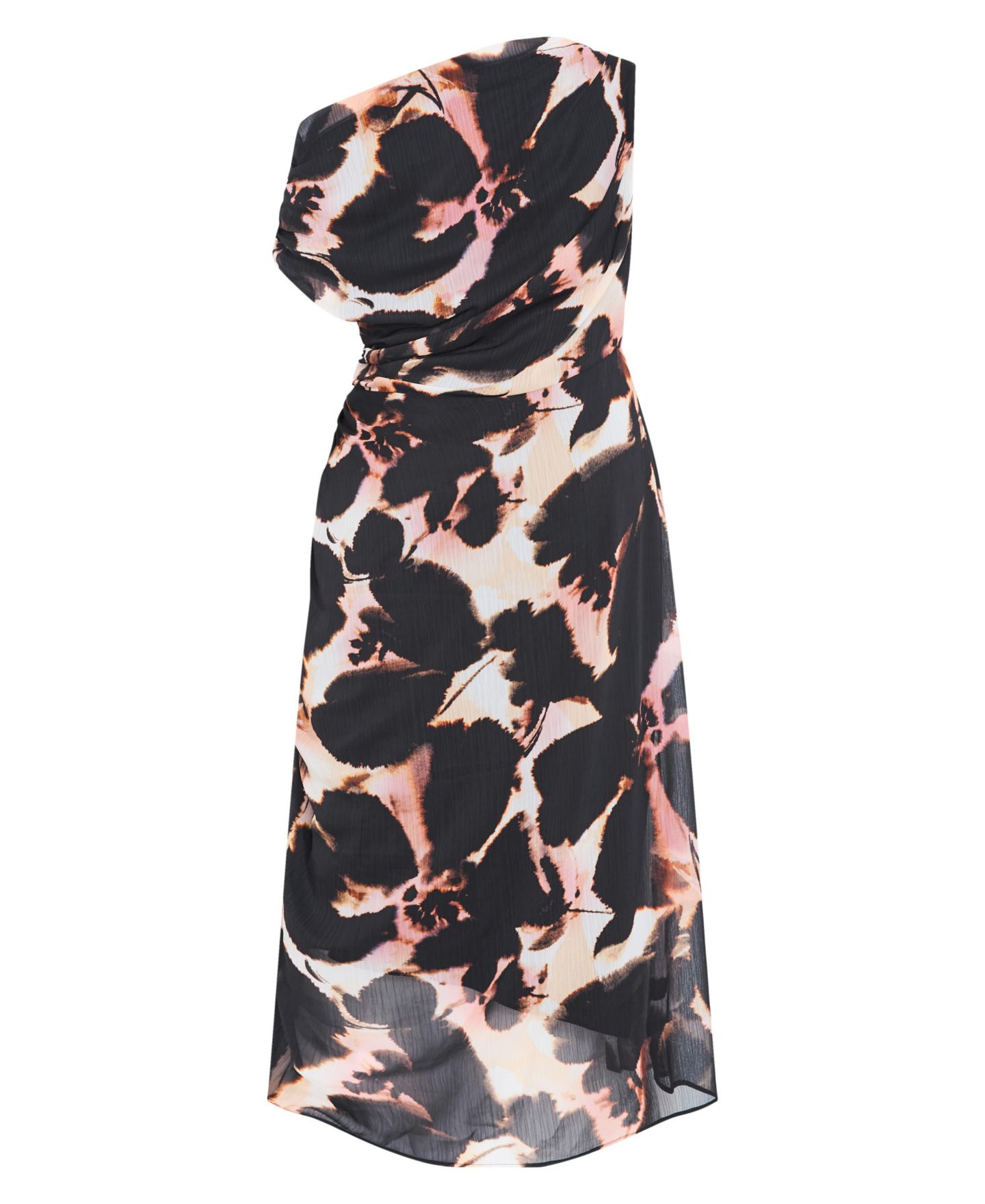 Женское платье CITY CHIC Plus Size Vivid Print Maxi, цвет: Закатный — фото 4