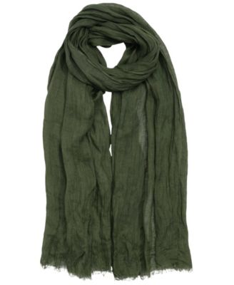 Men's Embroidered Scarf