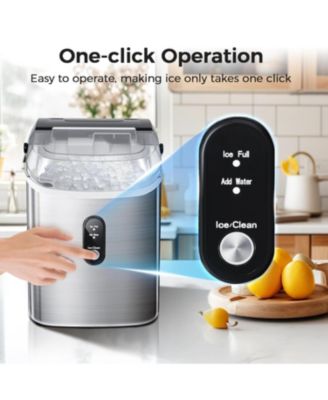 Portable Nugget Ice Maker with Carry Handle, 35 lbs. Capacity