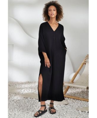 Women's Ocean+Main Gauze Arc Seam Caftan