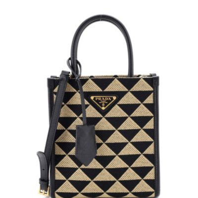 Mini Symbole Shopper Tote Jacquard