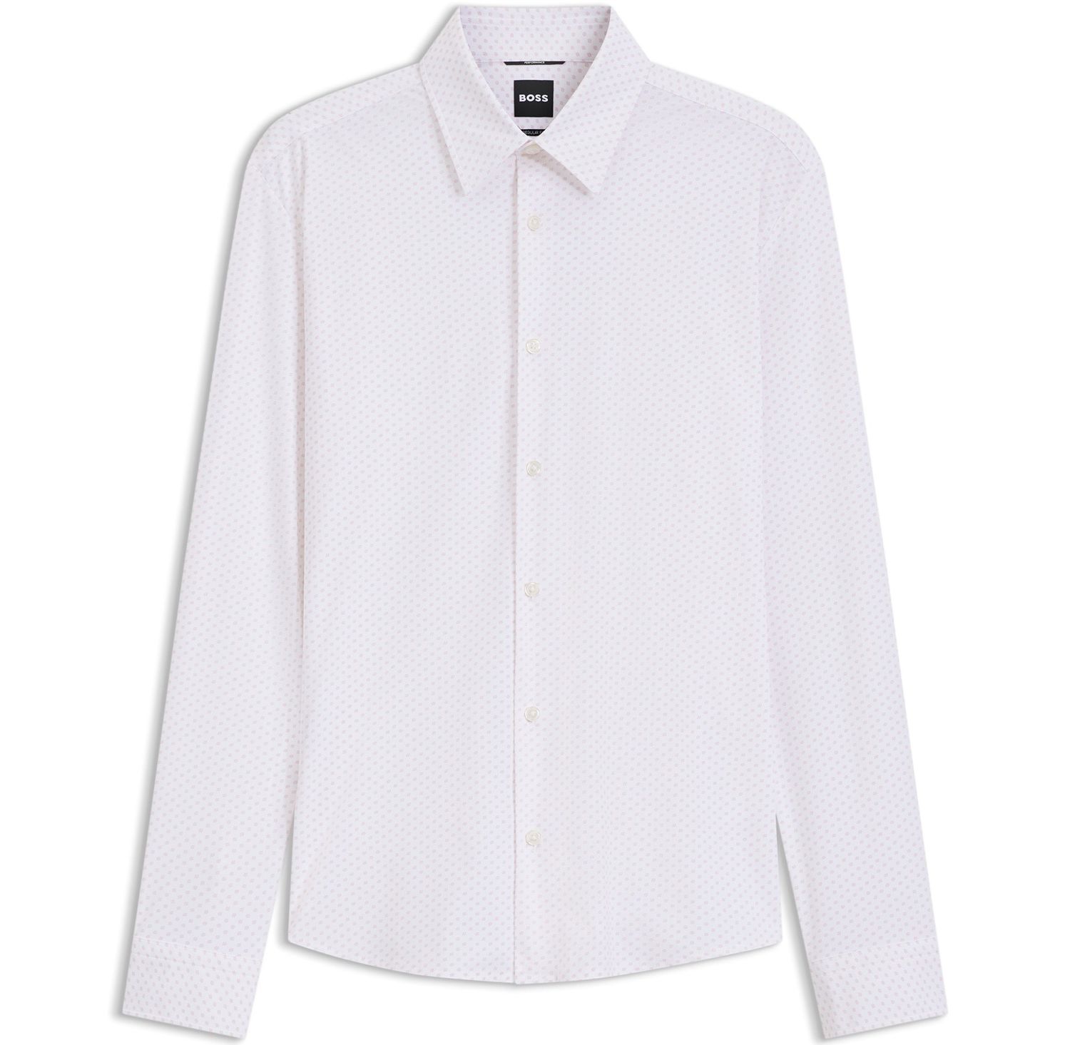 Men's Performance-Stretch Jersey Dress Shirt