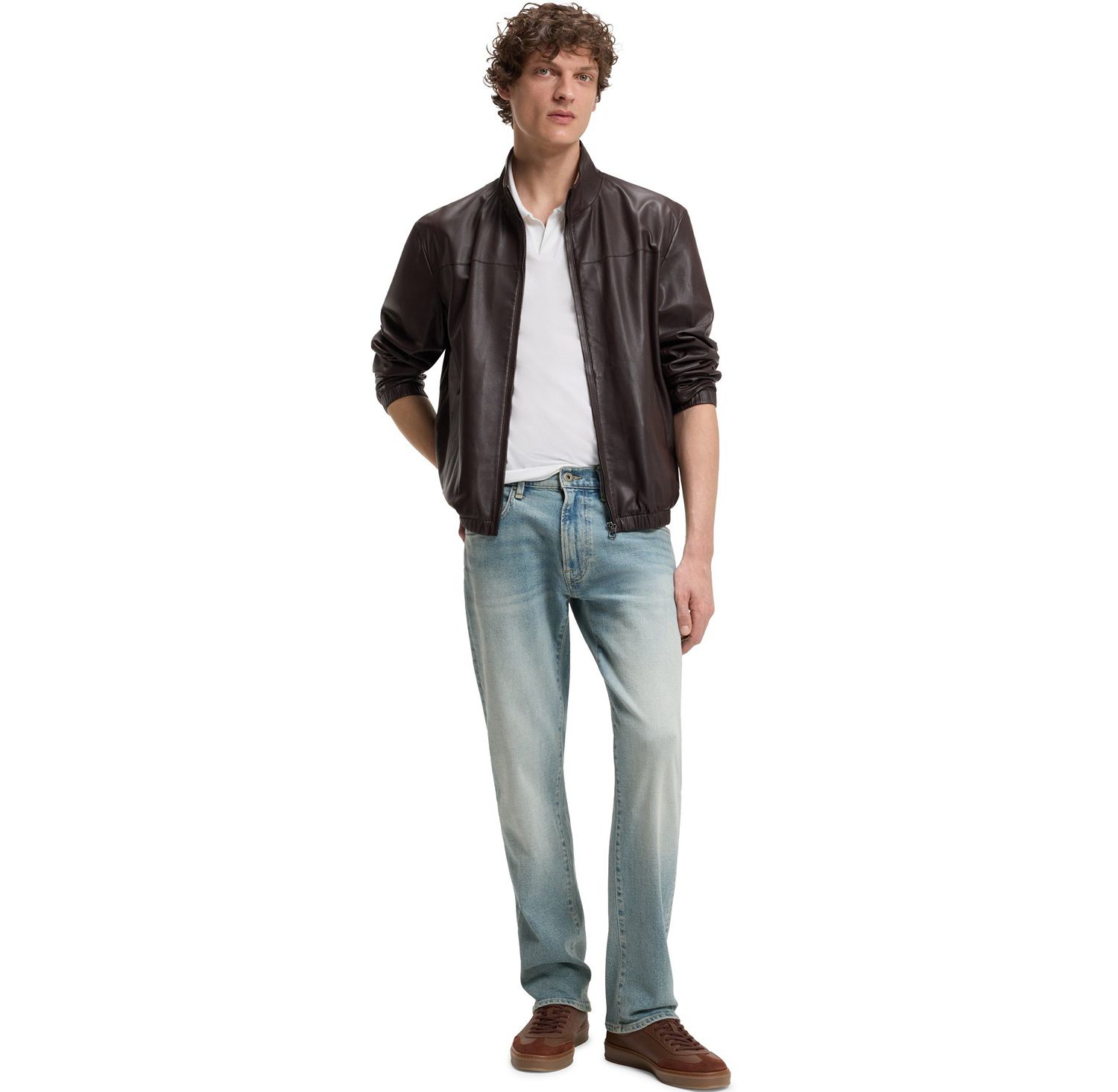 BECKHAM x BOSS Men's Stretch Denim Slim-Fit Jeans
