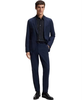 BOSS By Men's Performance-Stretch Jersey Dress Shirt