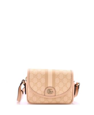 Mini Ophidia Flap Shoulder Bag GG Coated Canvas