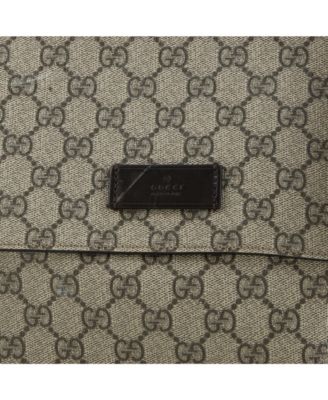 Diaper Bag GG Coated Canvas