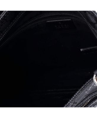 Medium Front Zip Flat Messenger Bag GG Imprime