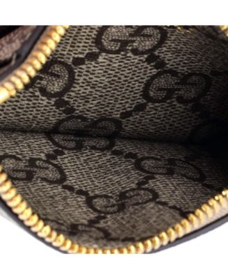 x Balenciaga The Hacker Project Zip Card Case with Strap GG Coated Canvas