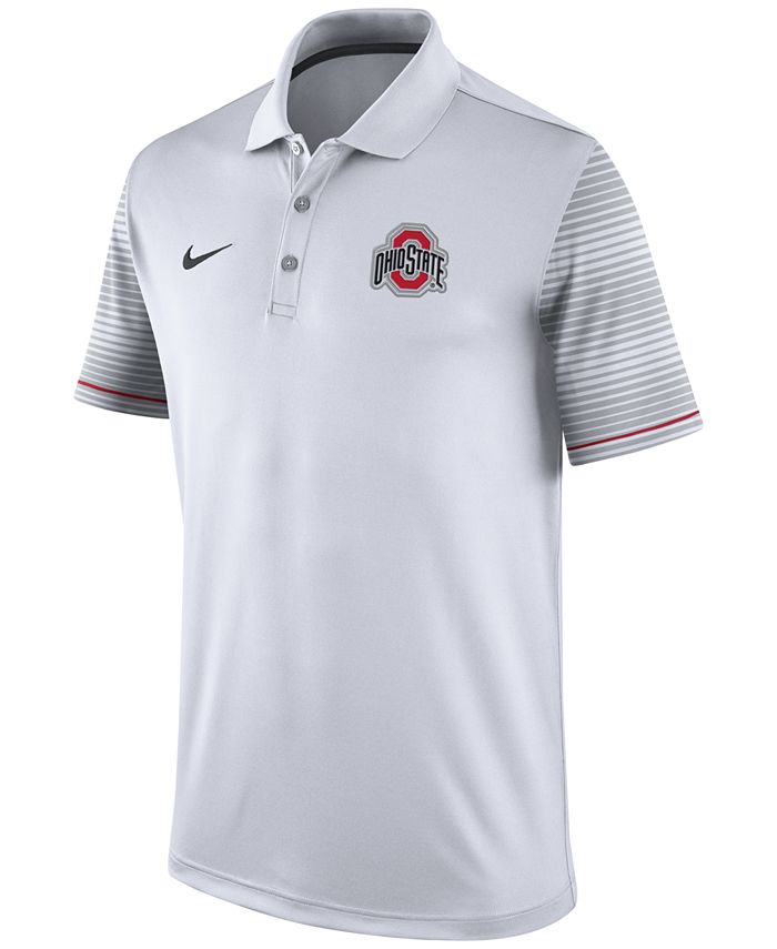Nike Men's Ohio State Buckeyes Early Season Coach Polo Shirt - Macy's