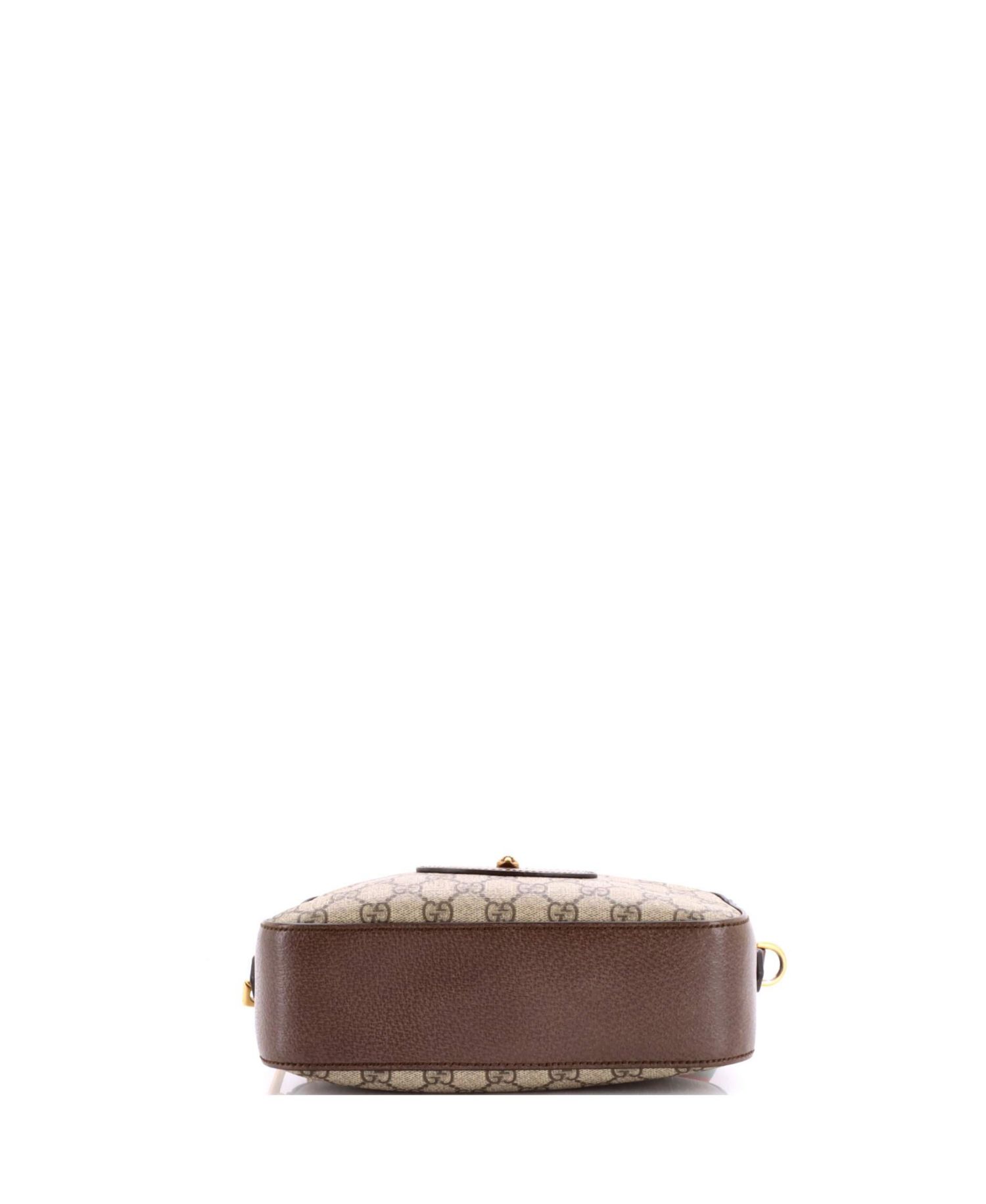 Neo Vintage Camera Messenger Bag GG Coated Canvas
