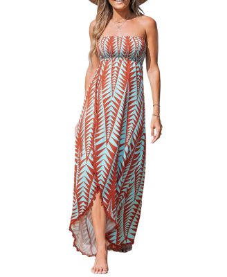 Women's Sunny Coast Geo Maxi Beach Dress