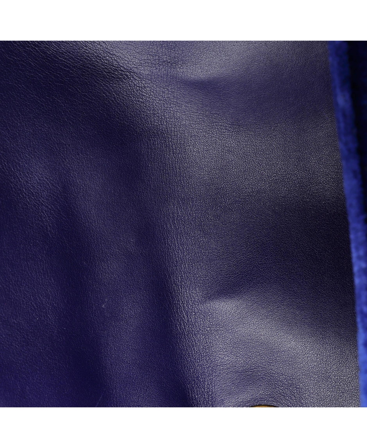 Pre-Owned Gucci Small Gg Marmont Flap Bag Embroidered Matelasse Velvet