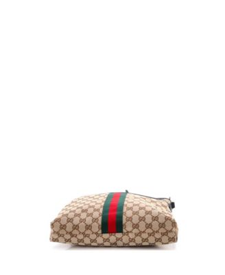 Small Front Pocket Web Messenger GG Canvas