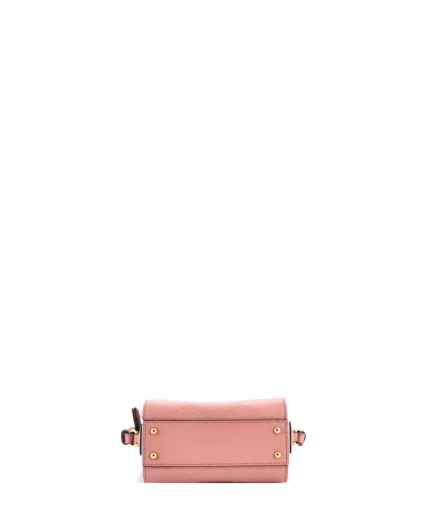 Super Mini Convertible Boston Bag Jumbo GG Embossed Leather