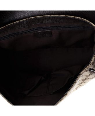 Small Flap Messenger Bag GG Canvas