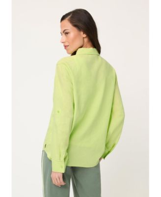 Women's Linen Blend Shirt