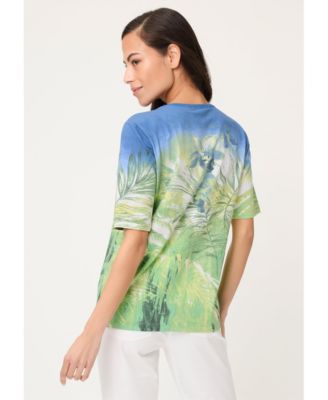 Women's Botanical Print T-Shirt