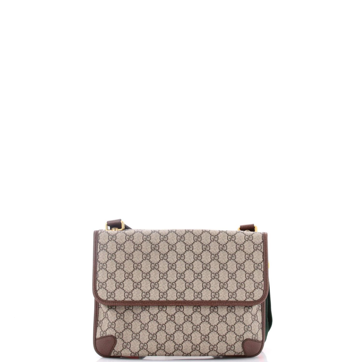Medium Neo Vintage Flap Messenger GG Coated Canvas