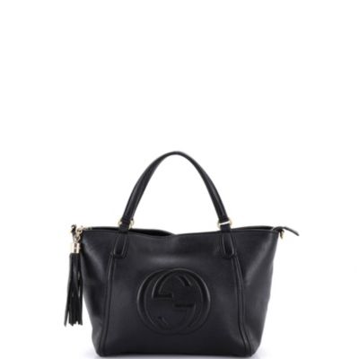 Small Soho Convertible Top Handle Bag Leather