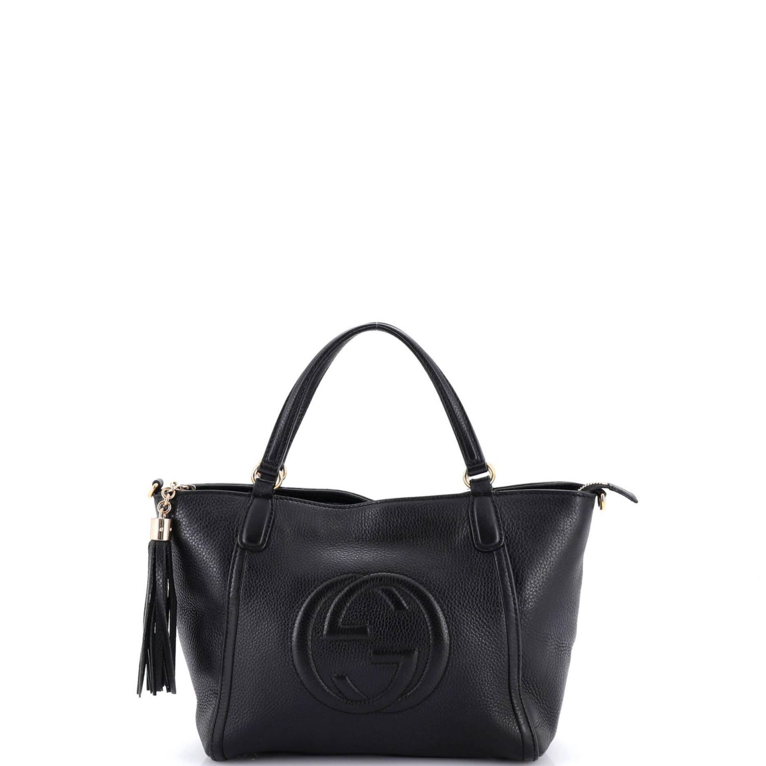 Small Soho Convertible Top Handle Bag Leather