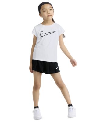Girls' 4-6X All Day Play T-Shirt and Skort, 2-Piece Set