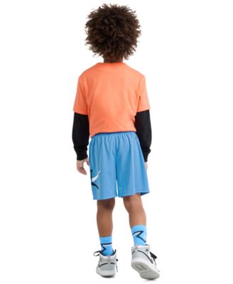 Boys' 4-7X Brand Arch Mesh Shorts