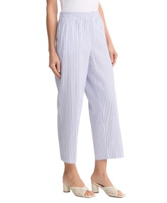 Women's Pull-On Cropped Straight Pants