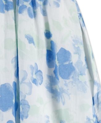 Girls' Smocked Maxi Dress