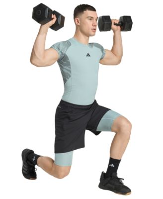 Men's Tech-Fit Logo Compression Shorts