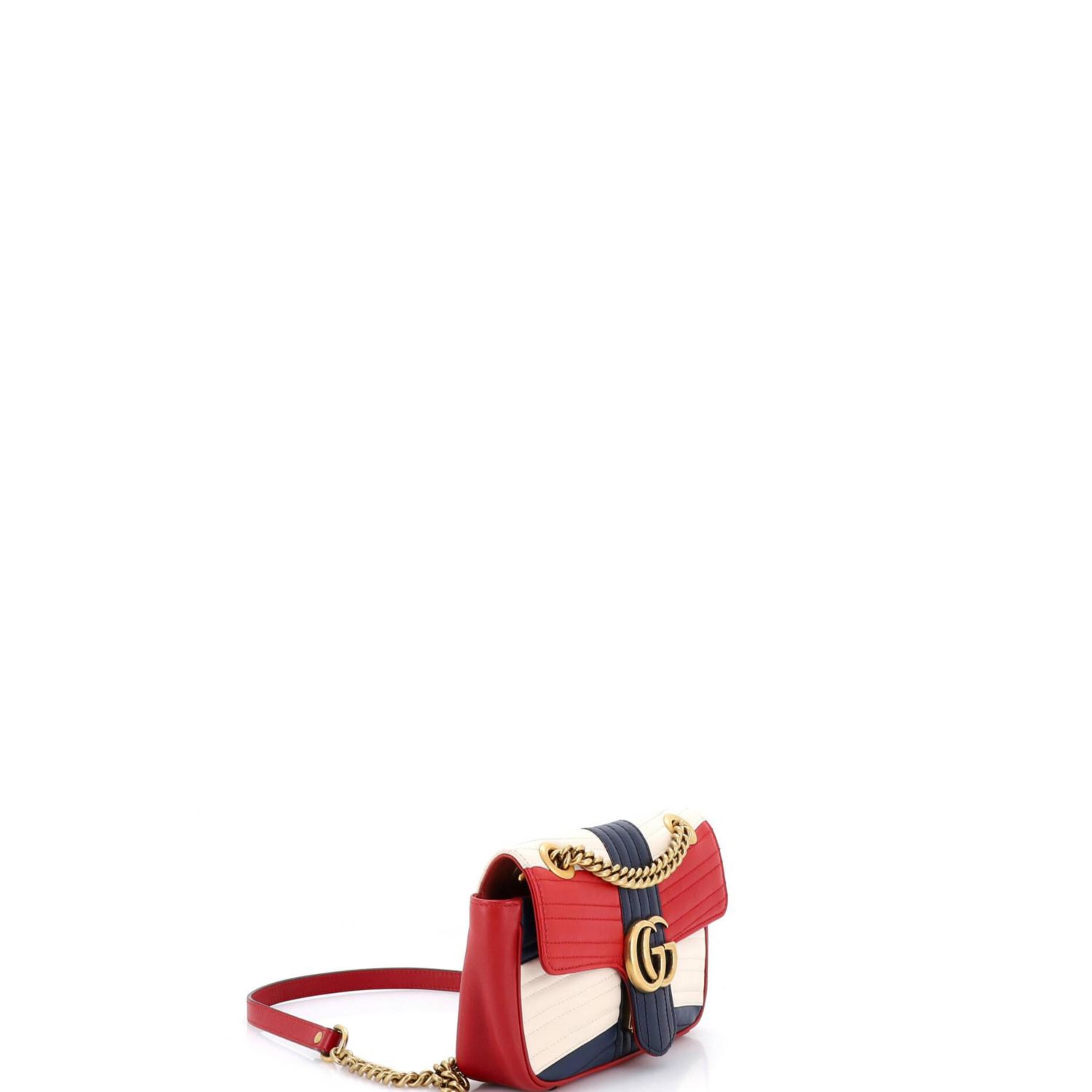 Small GG Marmont Flap Bag Matelasse Leather
