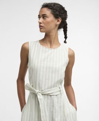 Women's Inez Striped Midi Dress