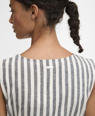 Women's Inez Sleeveless Striped Midi Dress