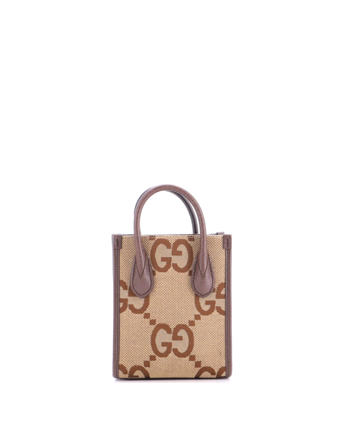 Pre-Owned Gucci Mini Vertical Tote Jumbo Gg Canvas