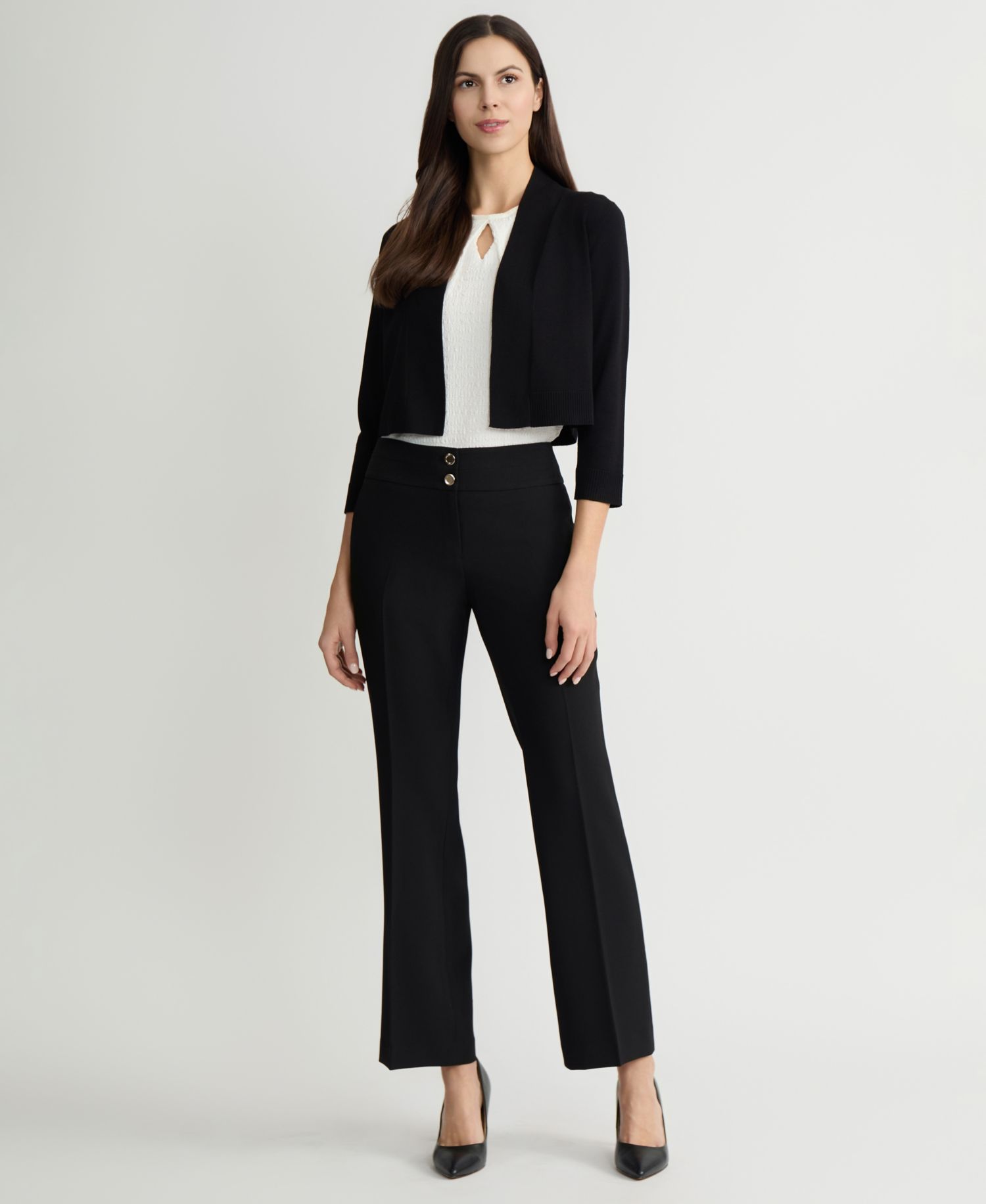 Women's Cropped Kissing Front Shrug