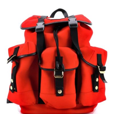 Aria 100th Anniversary Off The Grid Backpack Embroidered Felt with Leather
