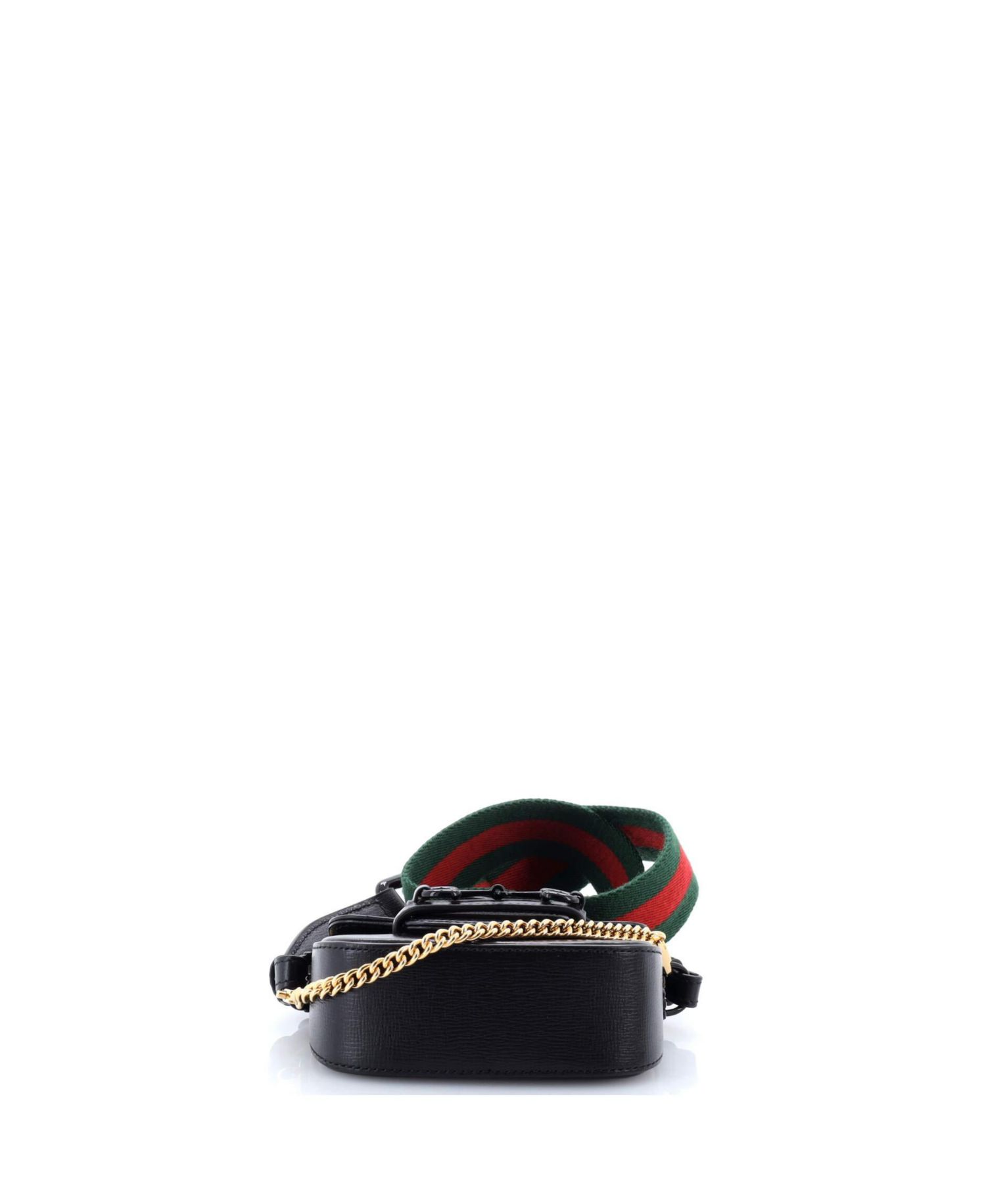 Horsebit 1955 Flap Wallet with Strap Leather