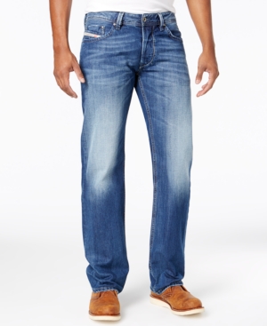 DIESEL Men'S Straight-Fit Jeans, Denim | ModeSens
