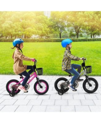  Kids Bike Adjustable with Transparent Chain Cover