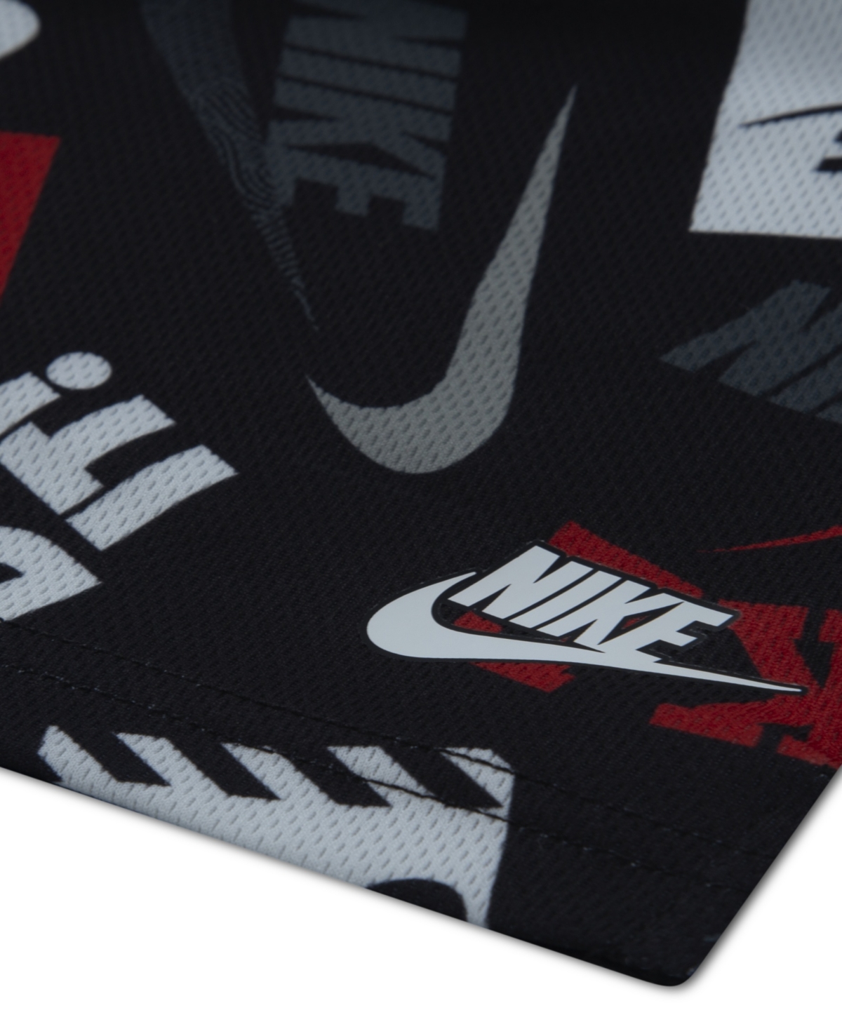 Nike Toddler Boys 2T-4T Short-Sleeve T-Shirt and Printed Shorts, 2-Piece Set