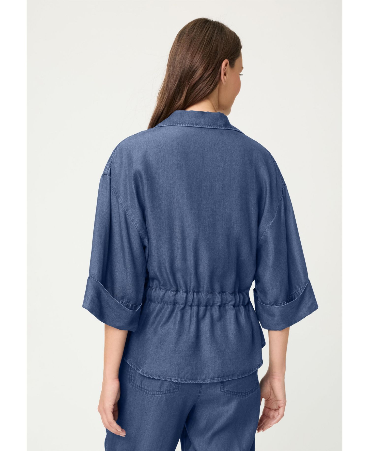 Women's Soft Denim-Look Jacket