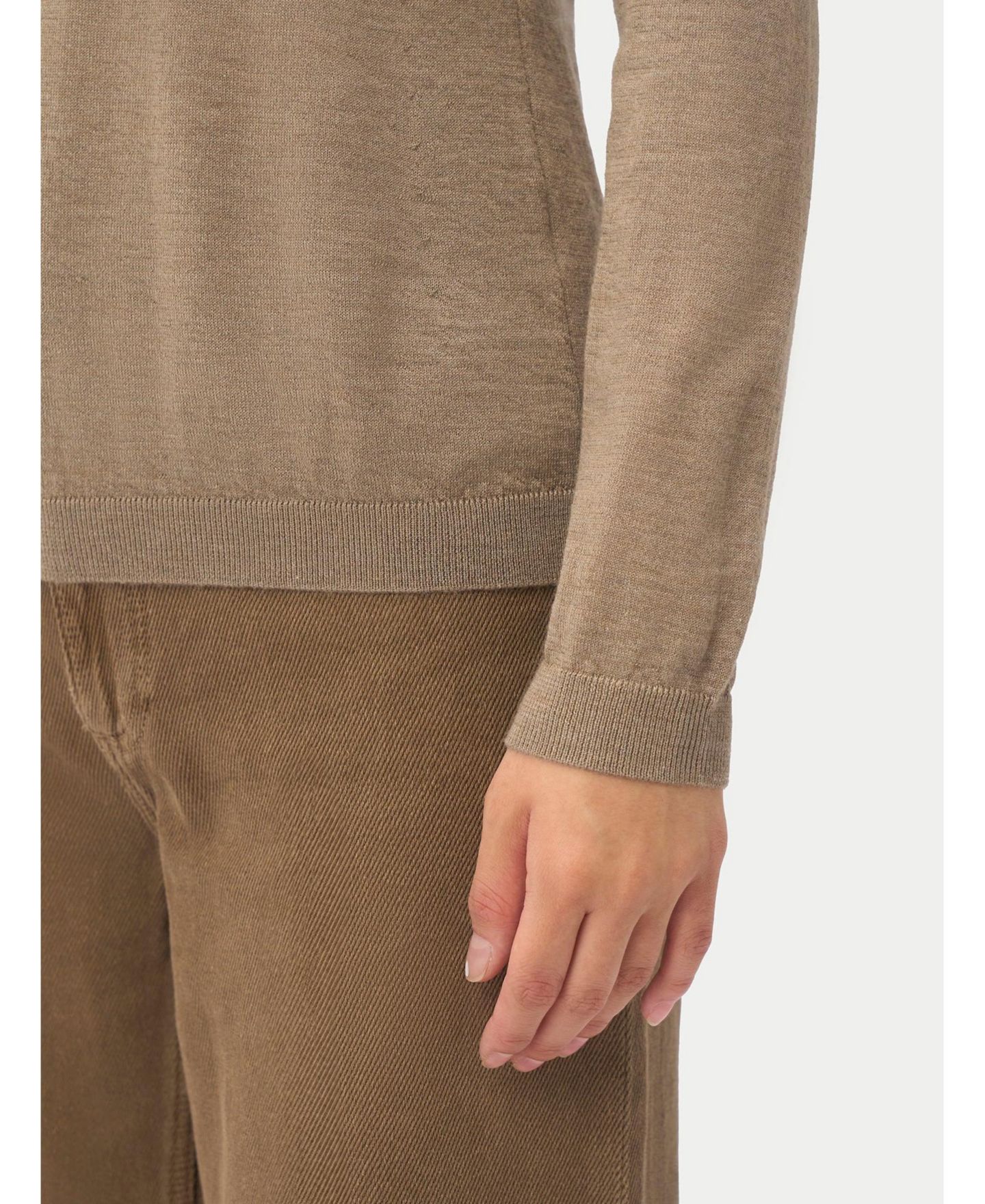 Женский свитер Gobi Cashmere Essential Cashmere-Silk T-Neck — фото 3