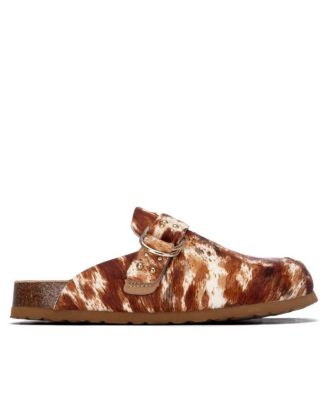 Women's Refresh Collection Suede Clog Mule Flats