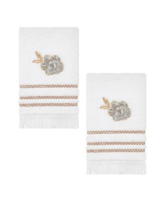 Camille 2-Pack Cotton Fingertip Towel Set