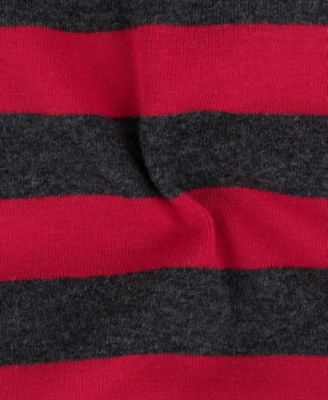 Toddler Matching Family Two Piece Cotton Short Sleeve Shirt and Shorts Striped Pajamas 2T-5T