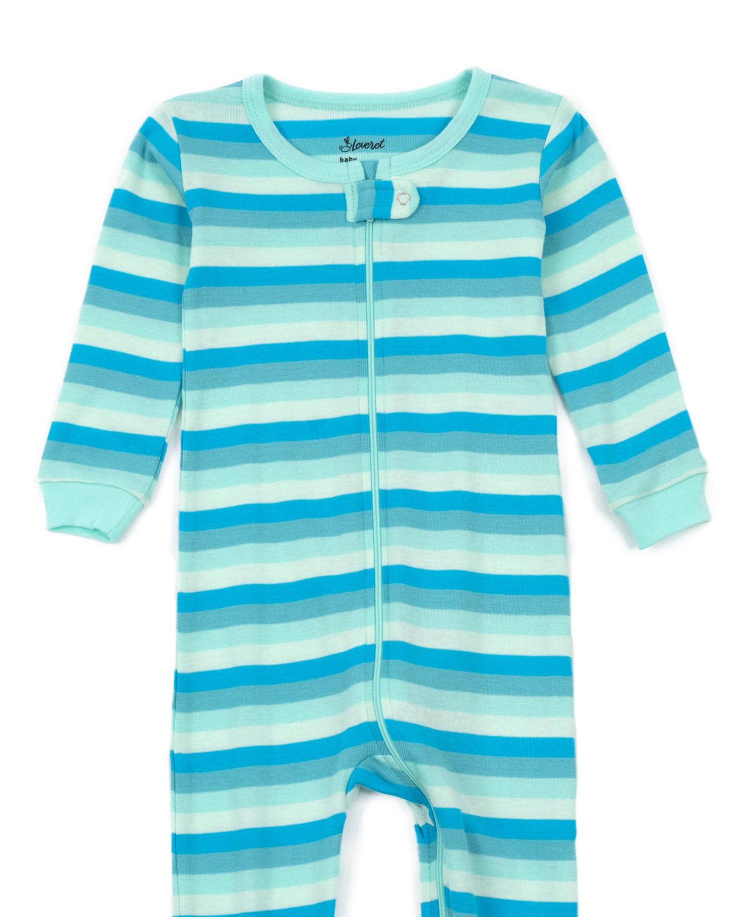 Baby Matching Family Footed Cotton Striped Pajamas